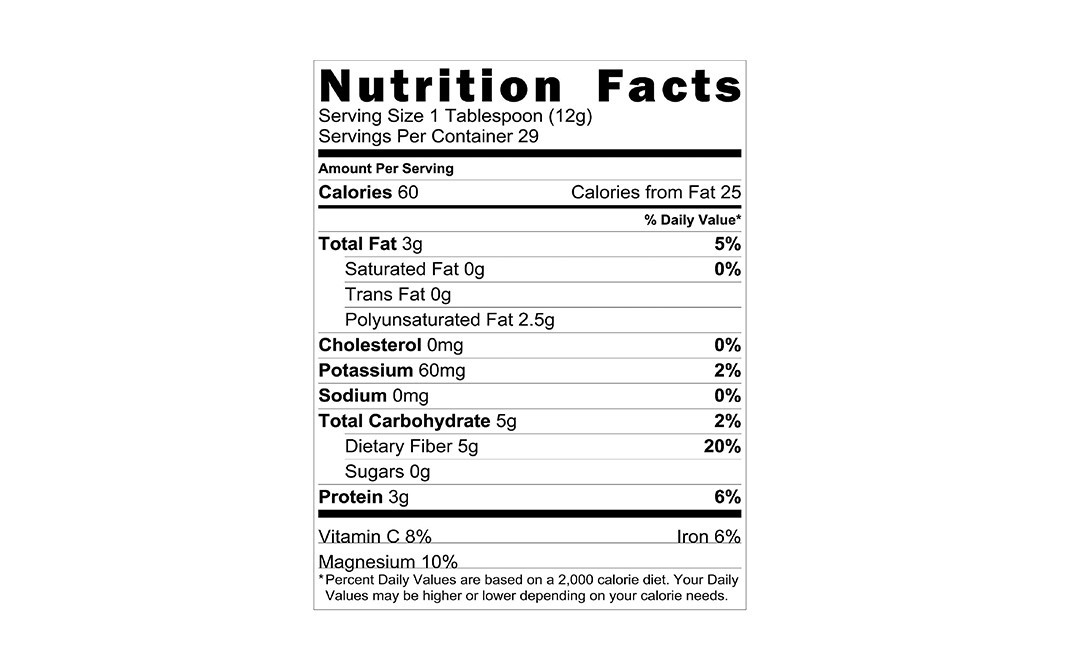 Pink Harvest Farms Chia Seeds    Pack  350 grams